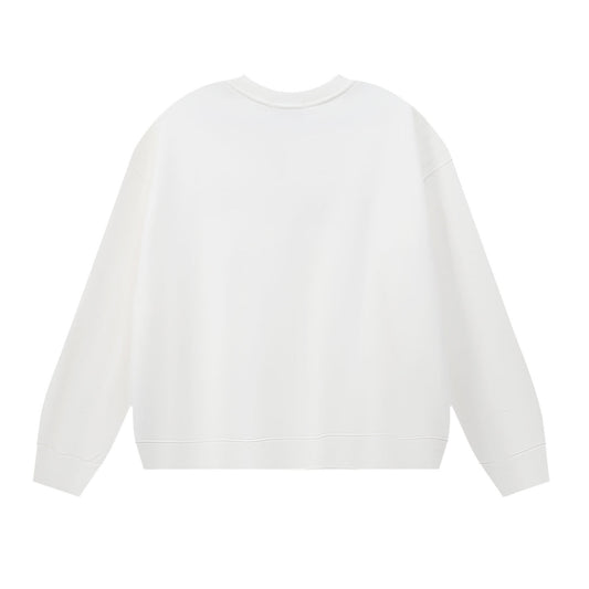 Purple Men's Long-Sleeve T-shirt Sweatshirt 1146